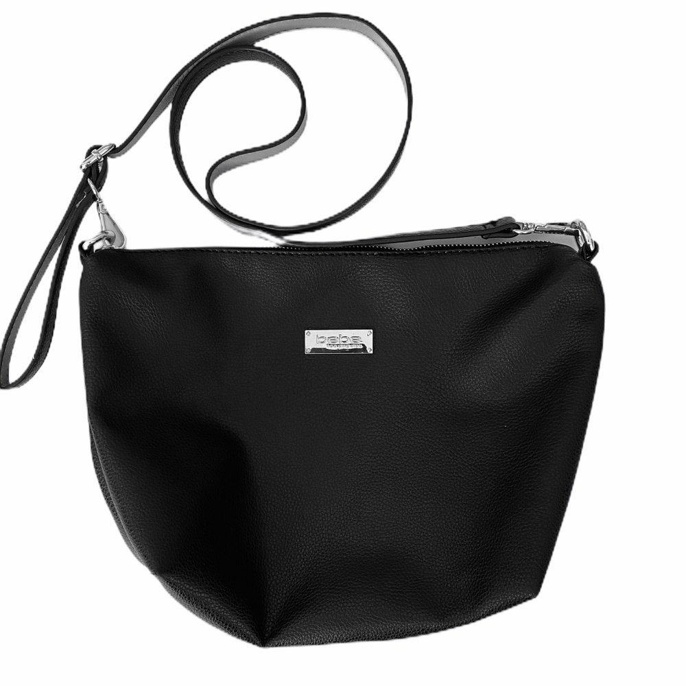 bebe Black Shoulder Bag